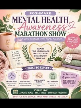 Poshmark Mental Health Awareness Marathon Show